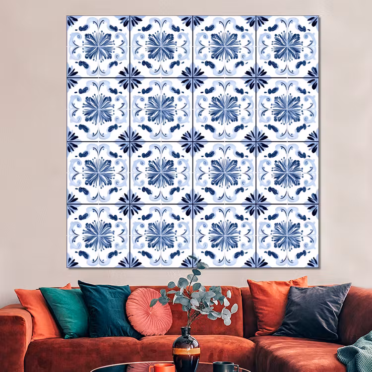 Forex - Patroon - Tegel - Blauw — 3