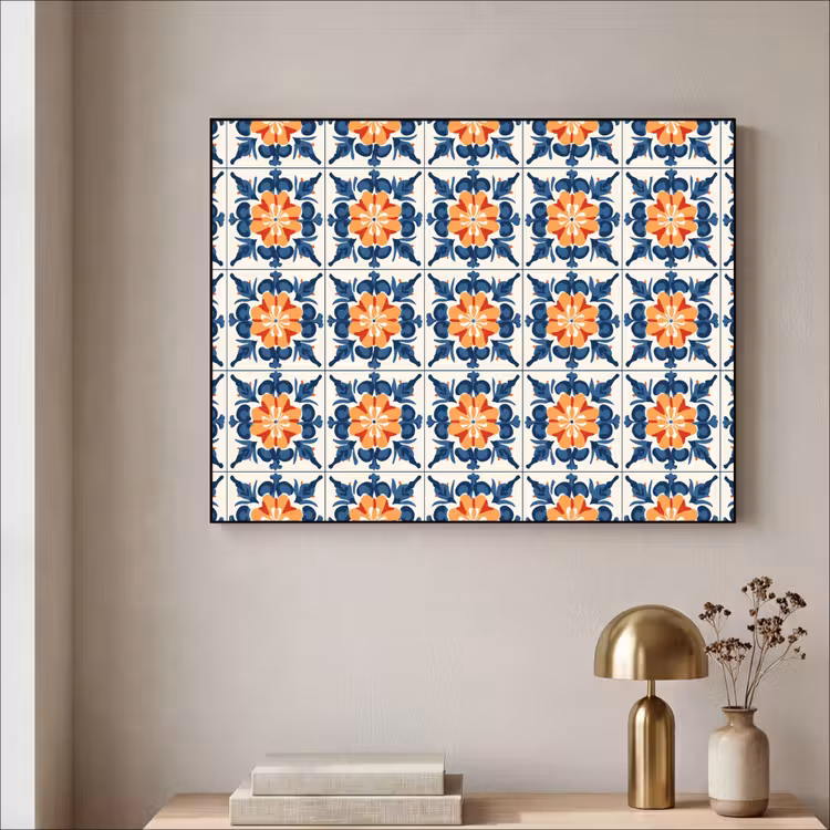 Art Frame - Traditioneel - Tegel - Oranje — 5