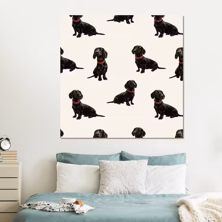 Forex - Hond - Patroon - Zwart — 2
