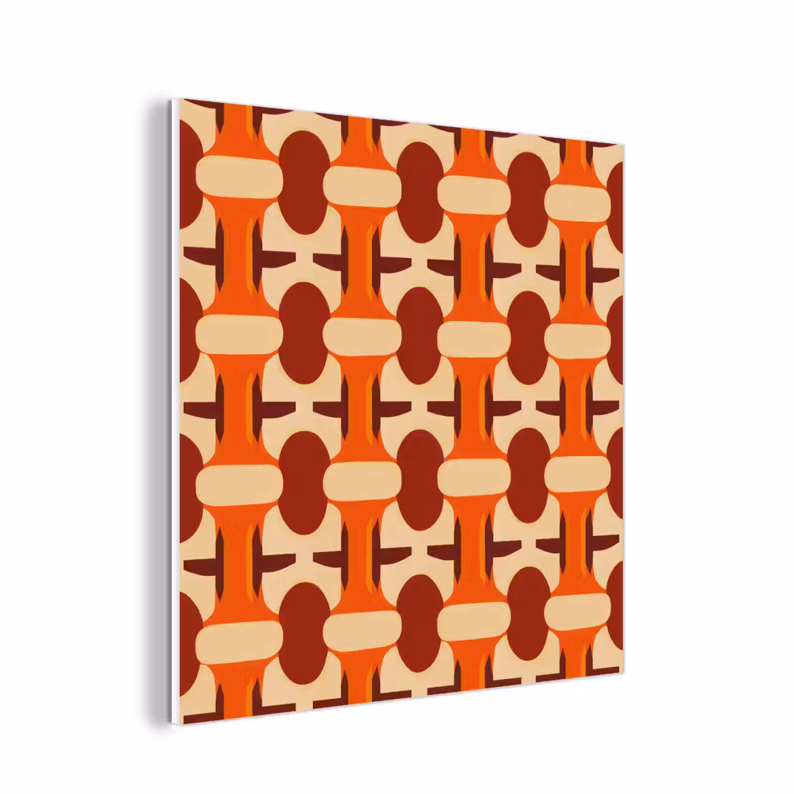 Forex - Geometrisch - Retro - Oranje — 1