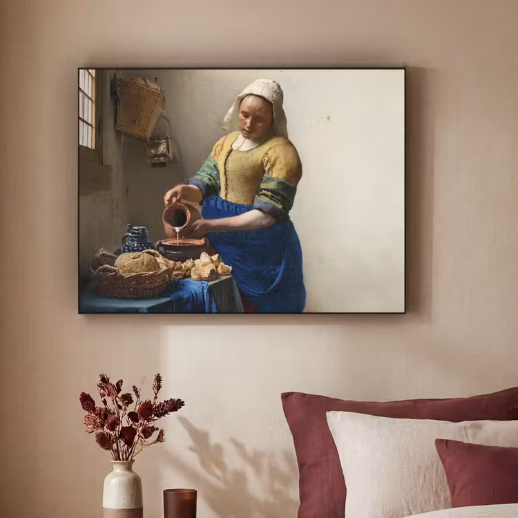 Art Frame - Het melkmeisje - Kunst - Oude meesters - Vermeer — 3