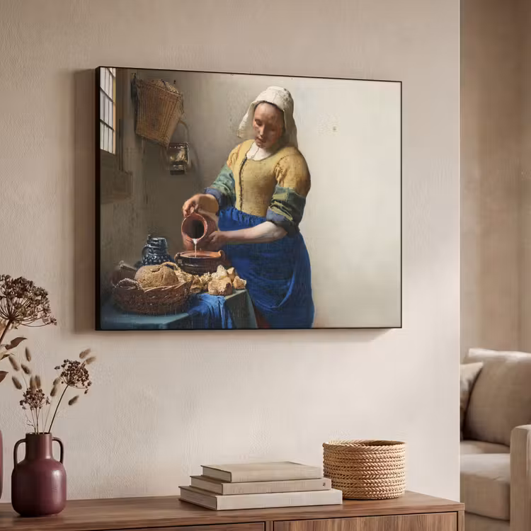 Art Frame - Het melkmeisje - Kunst - Oude meesters - Vermeer — 7