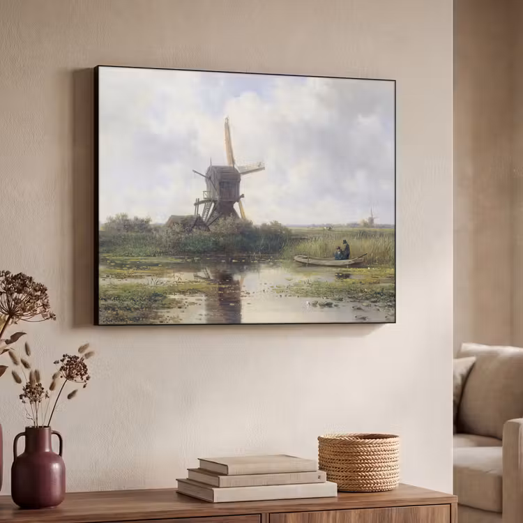Art Frame - Molen - Willem Roelofs - Oude meesters - Kunst — 7