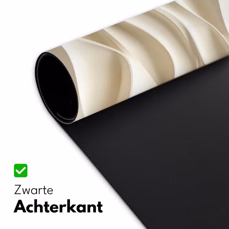 Bureau onderlegger - Lijnen - Golvend - Crème — 5