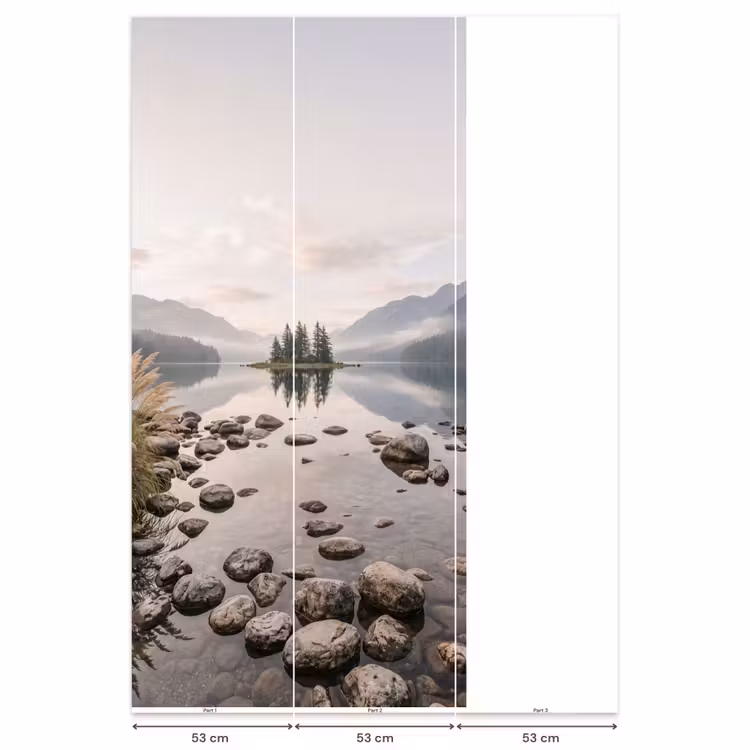 Behang - Meer - Bergen - Landschap - Groen — 6