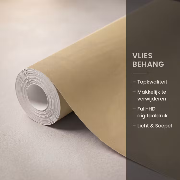 Behang - Paard - Klassiek - Oker — 3