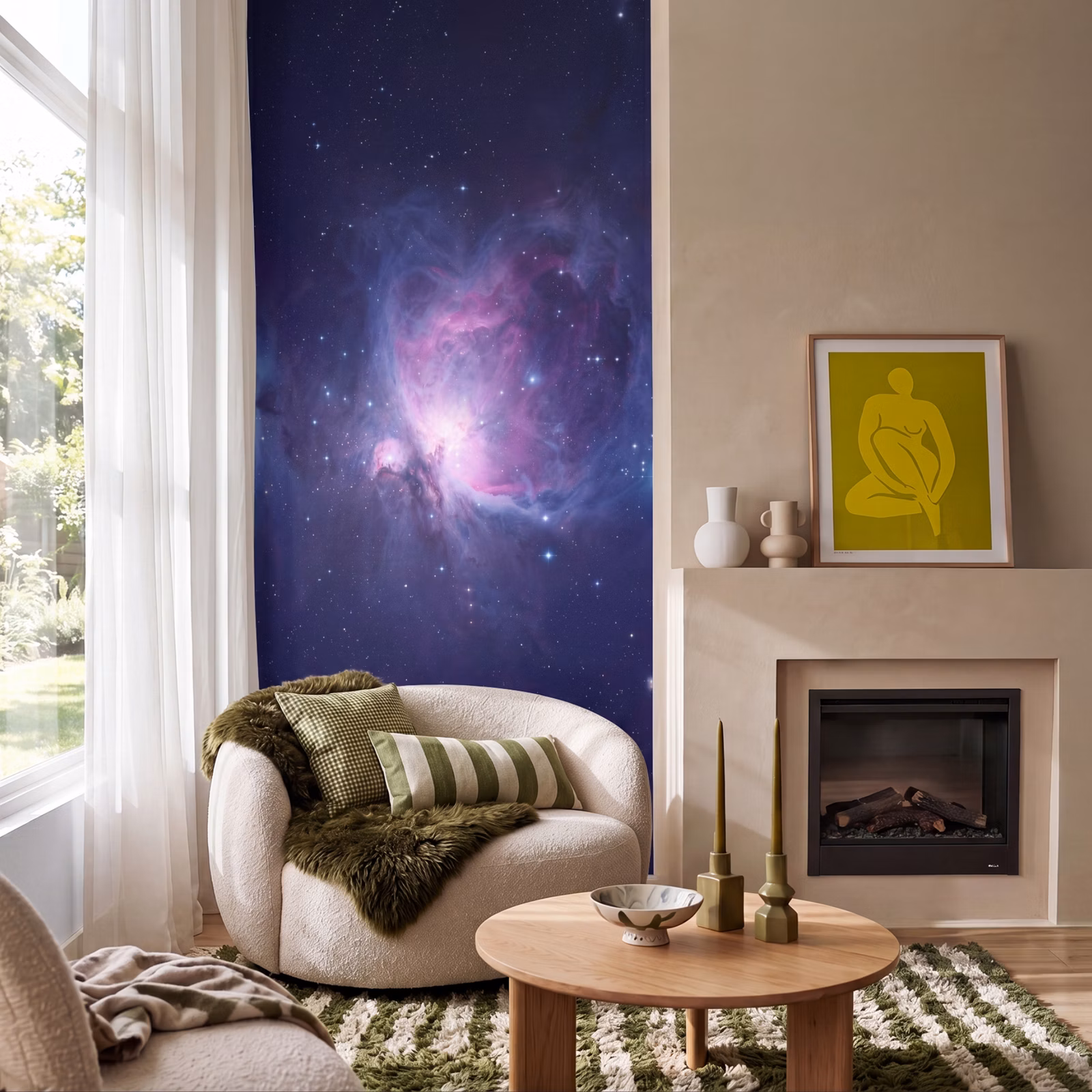 Behang - Orionnevel Sterrenhemel — 1