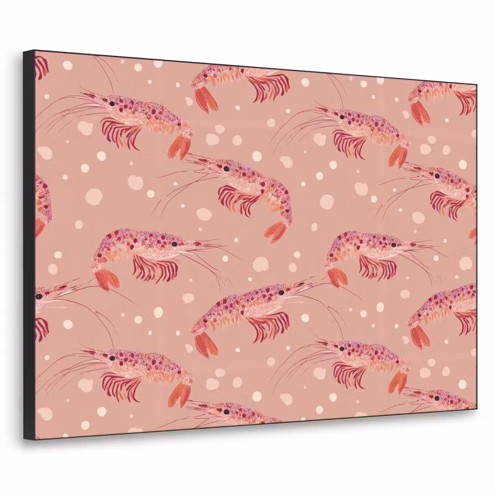 Art Frame - Garnalen - Stippen - Roze — 1