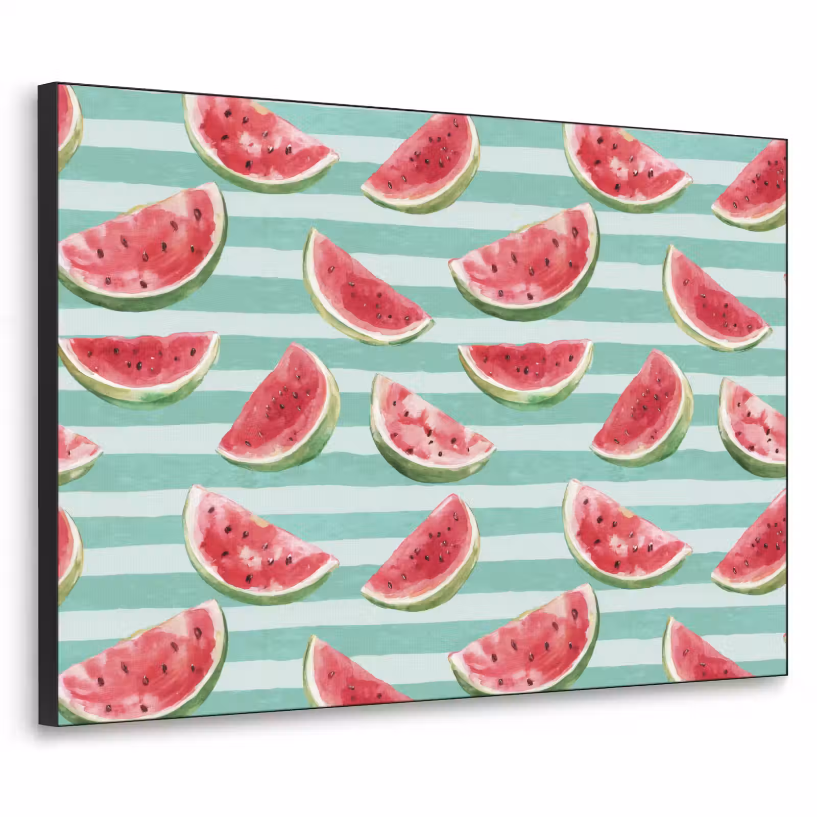 Art Frame - Watermeloen - Strepen - Groen — 1