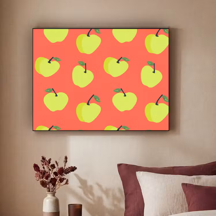 Art Frame - Appels - Modern - Groen — 3