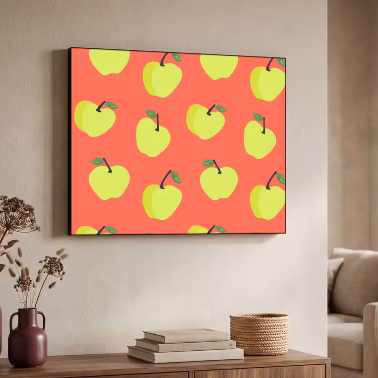 Art Frame - Appels - Modern - Groen — 7
