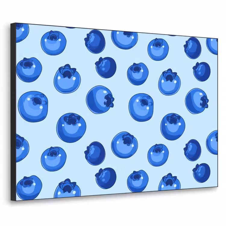 Art Frame - Bessen - Modern - Blauw — 1