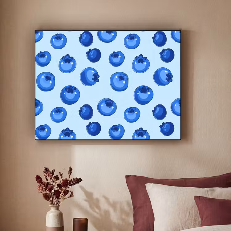 Art Frame - Bessen - Modern - Blauw — 3
