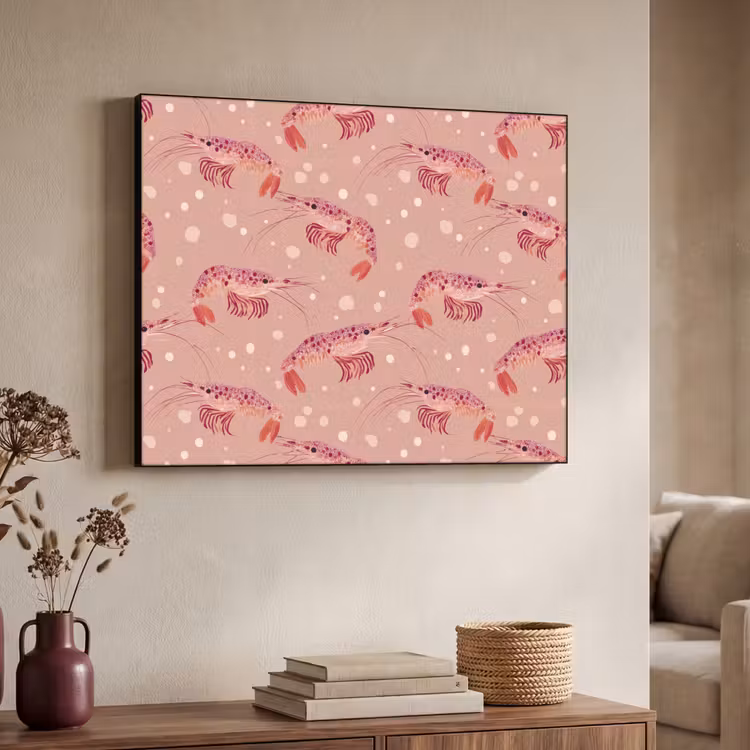 Art Frame - Garnalen - Stippen - Roze — 7