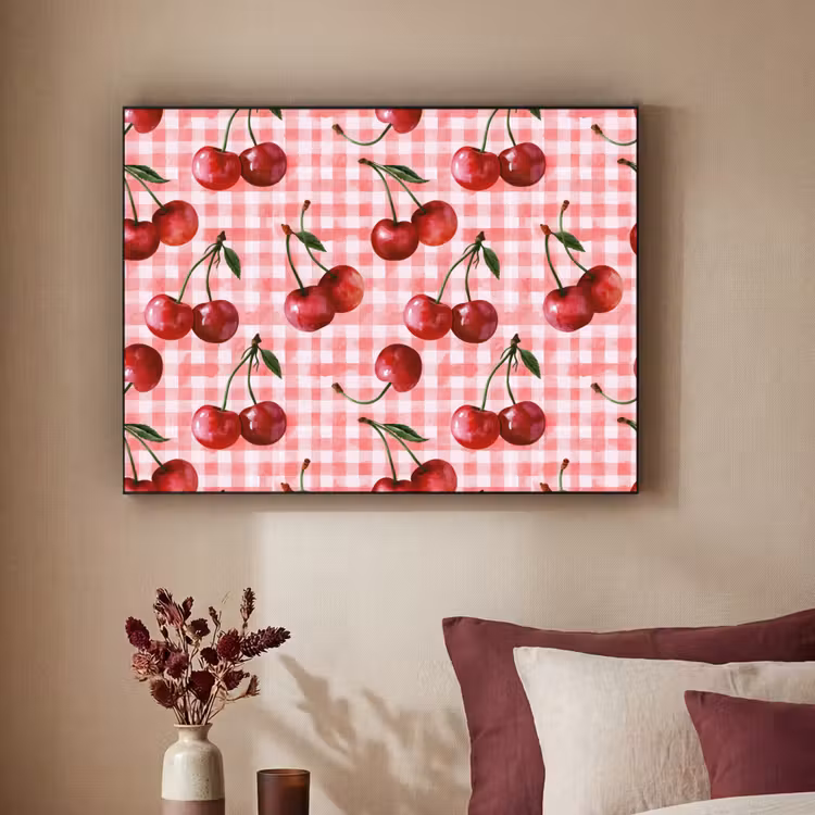 Art Frame - Kersen - Blokken - Rood — 3