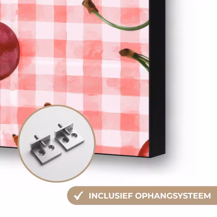 Art Frame - Kersen - Blokken - Rood — 6