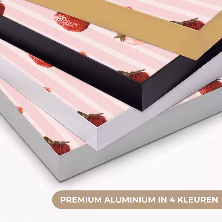 Art Frame - Strepen - Aardbei - Roze — 2