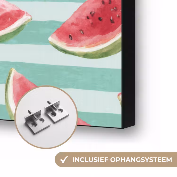 Art Frame - Watermeloen - Strepen - Groen — 6