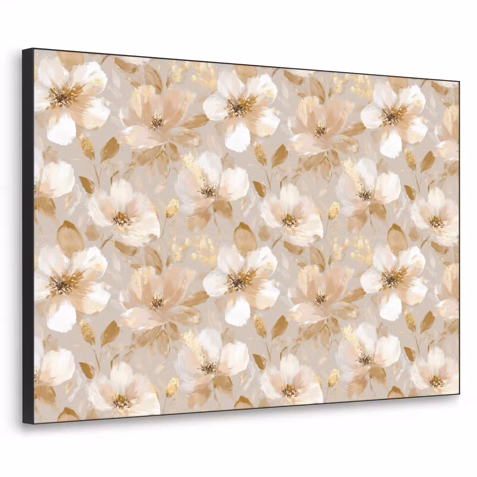 Art Frame - Bloemen - artistiek - Goud — 1