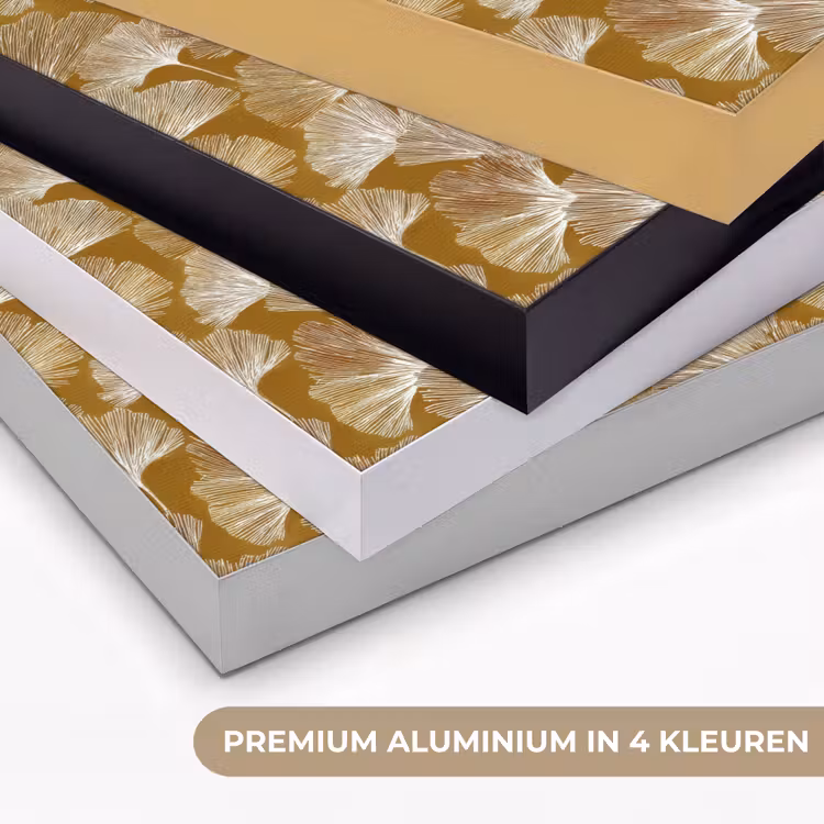 Art Frame - Ginkgo - Bladeren - Goud — 2