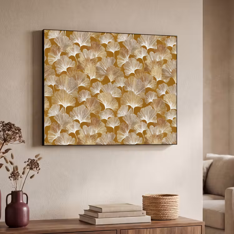 Art Frame - Ginkgo - Bladeren - Goud — 7