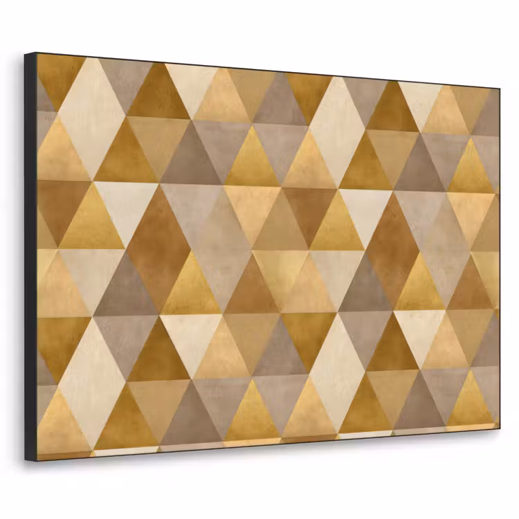 Art Frame - Geometrisch - Driehoek - Goud — 1