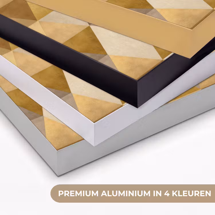 Art Frame - Geometrisch - Driehoek - Goud — 2