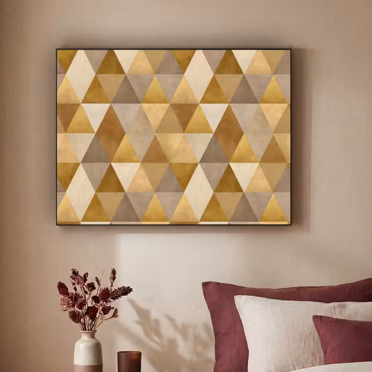 Art Frame - Geometrisch - Driehoek - Goud — 3