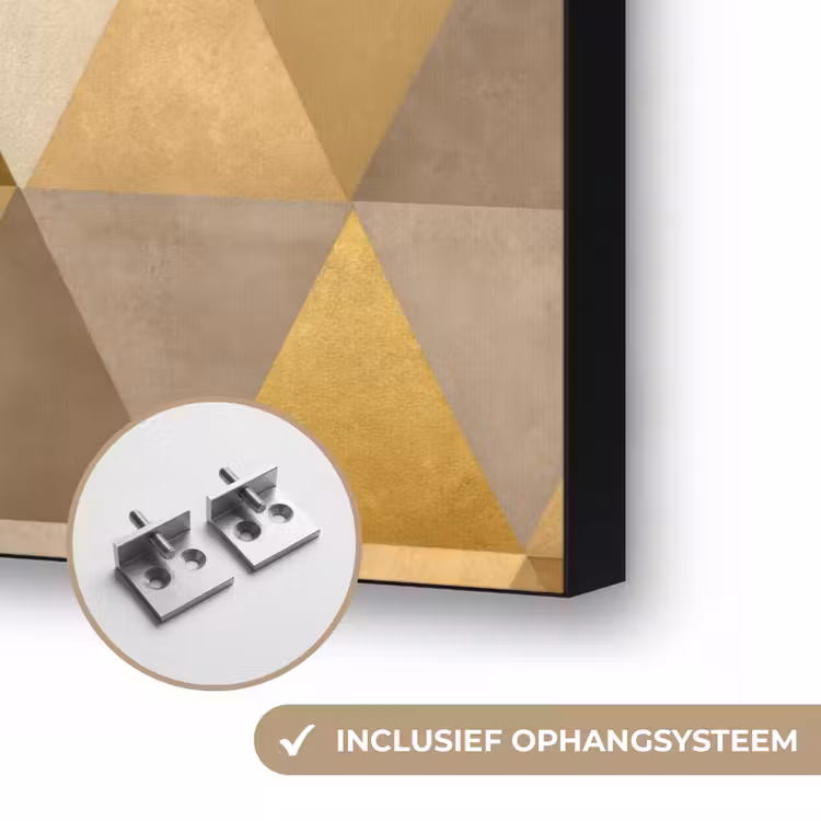 Art Frame - Geometrisch - Driehoek - Goud — 6
