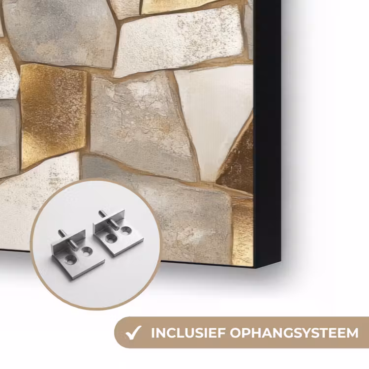Art Frame - Mozaïek - Marmer - Goud — 6