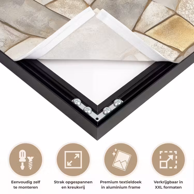 Art Frame - Mozaïek - Marmer - Goud — 8