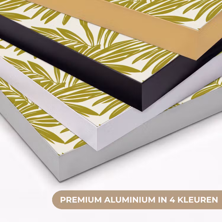 Art Frame - Palmblad - Patroon - Groen — 2