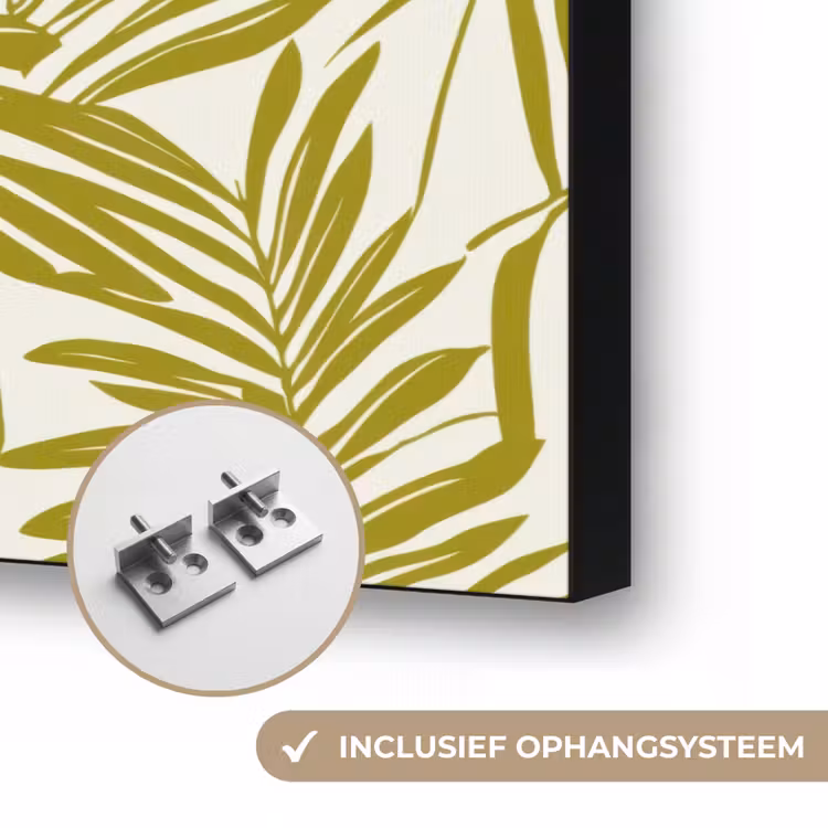 Art Frame - Palmblad - Patroon - Groen — 6