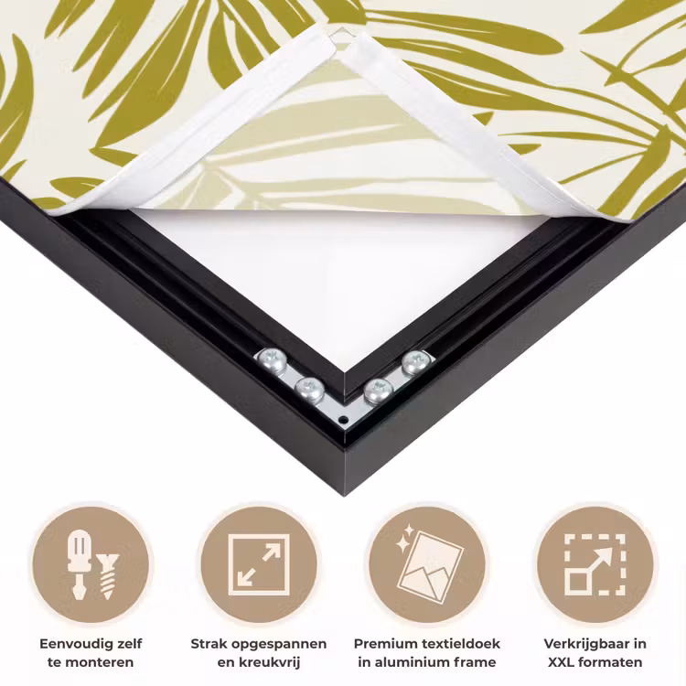 Art Frame - Palmblad - Patroon - Groen — 8