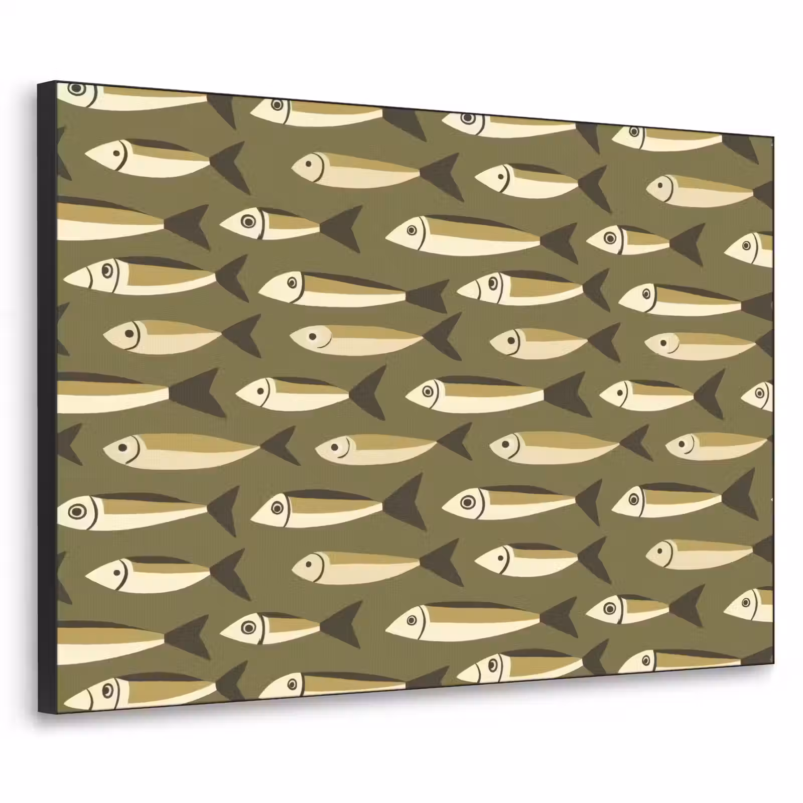 Art Frame - Vis - Patroon - Groen — 1