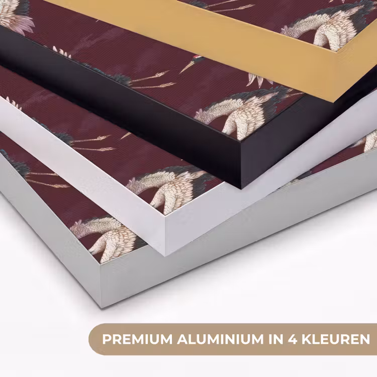 Art Frame - Kraanvogels - Klassiek - Bordeaux — 2
