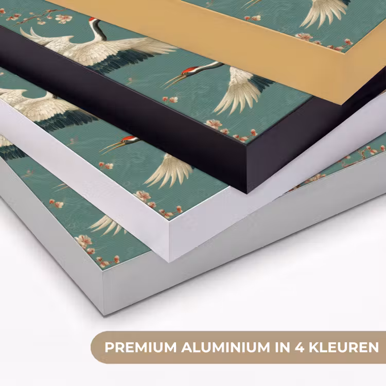 Art Frame - Kersenbloesem - Kraamvogels - Groen — 2