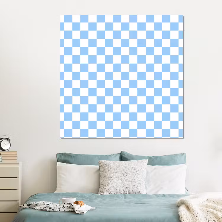Forex - Schaakbord - Klassiek - Blauw — 2
