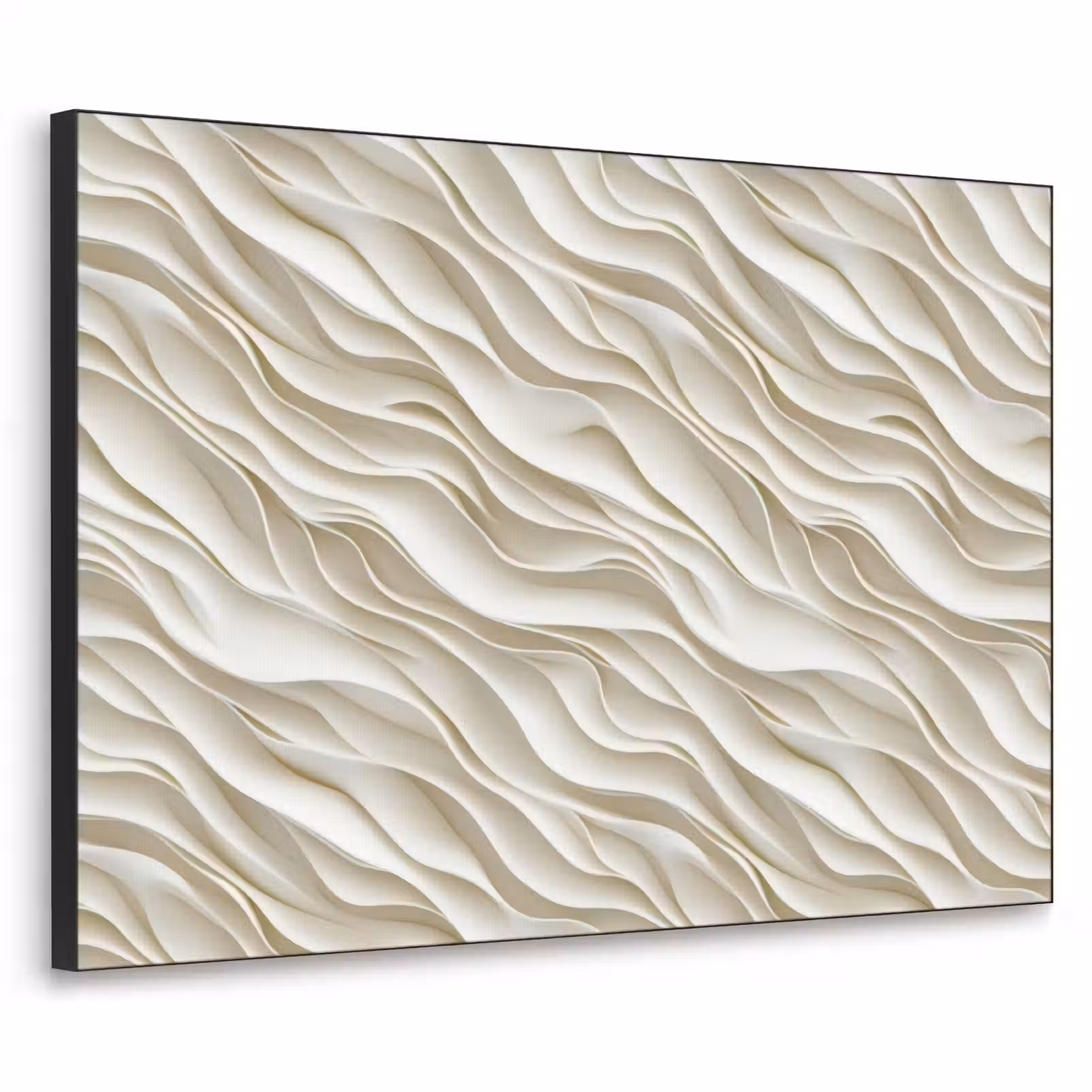 Art Frame - Golven - Wit - Minimalistisch — 1