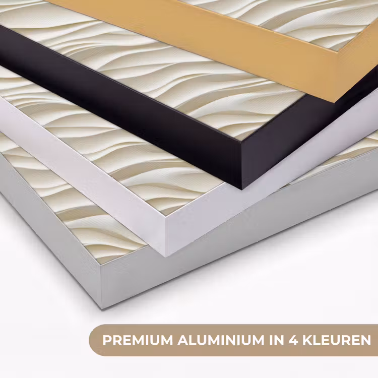 Art Frame - Golven - Wit - Minimalistisch — 2