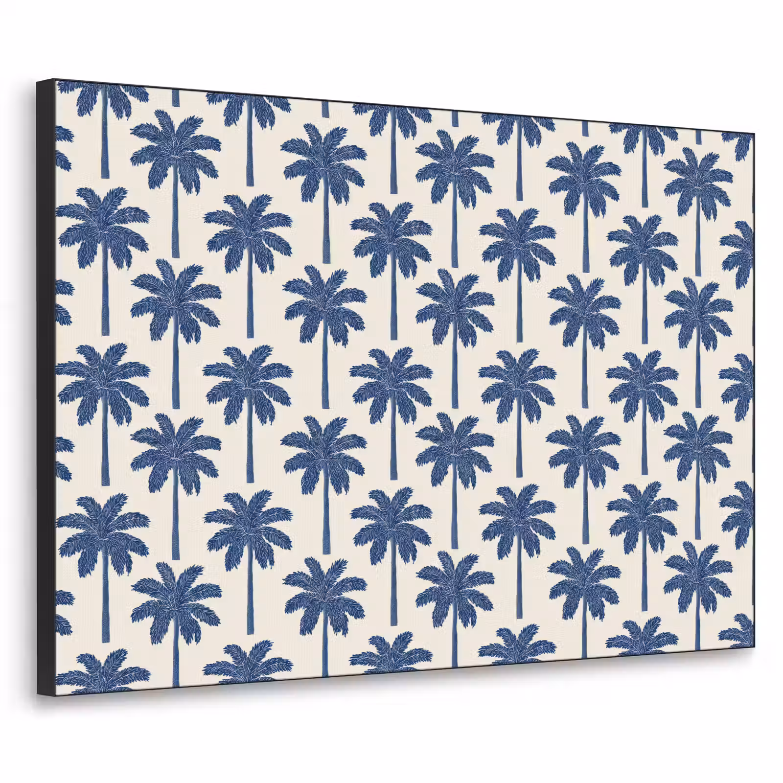 Art Frame - Symmetrisch - Palm - Blauw — 1