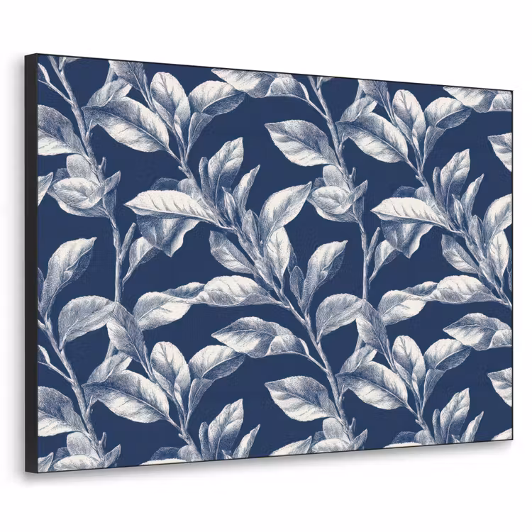 Art Frame - Botanisch - Patroon - Blauw — 1