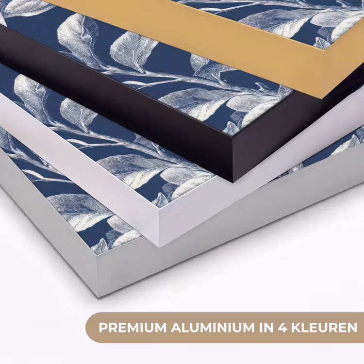 Art Frame - Botanisch - Patroon - Blauw — 2