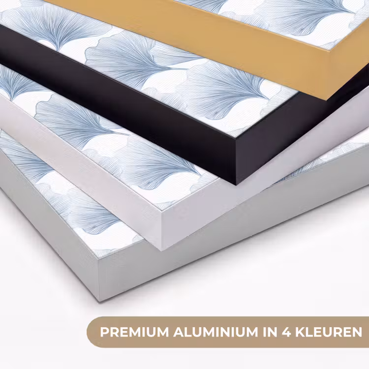 Art Frame - Waaier - Modern - Blauw — 2