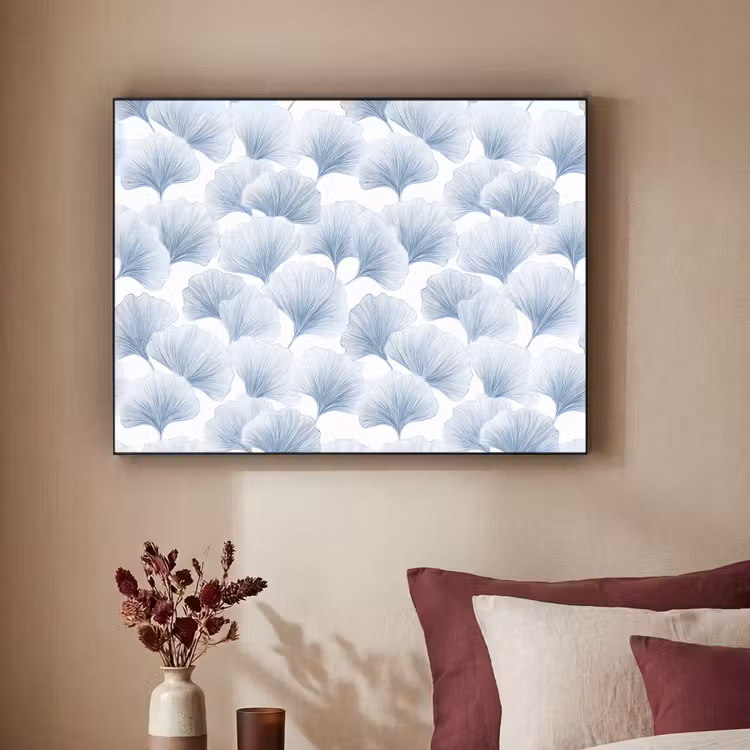 Art Frame - Waaier - Modern - Blauw — 3