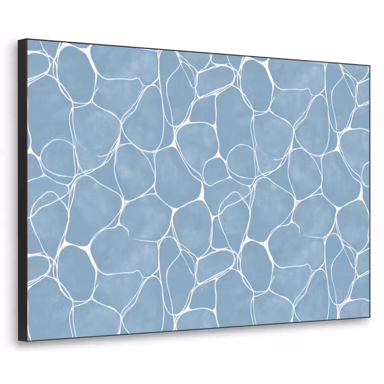 Art Frame - Organisch - Patroon - Blauw — 1