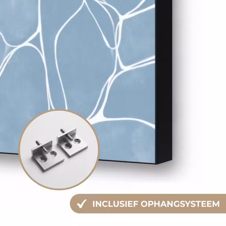 Art Frame - Organisch - Patroon - Blauw — 6