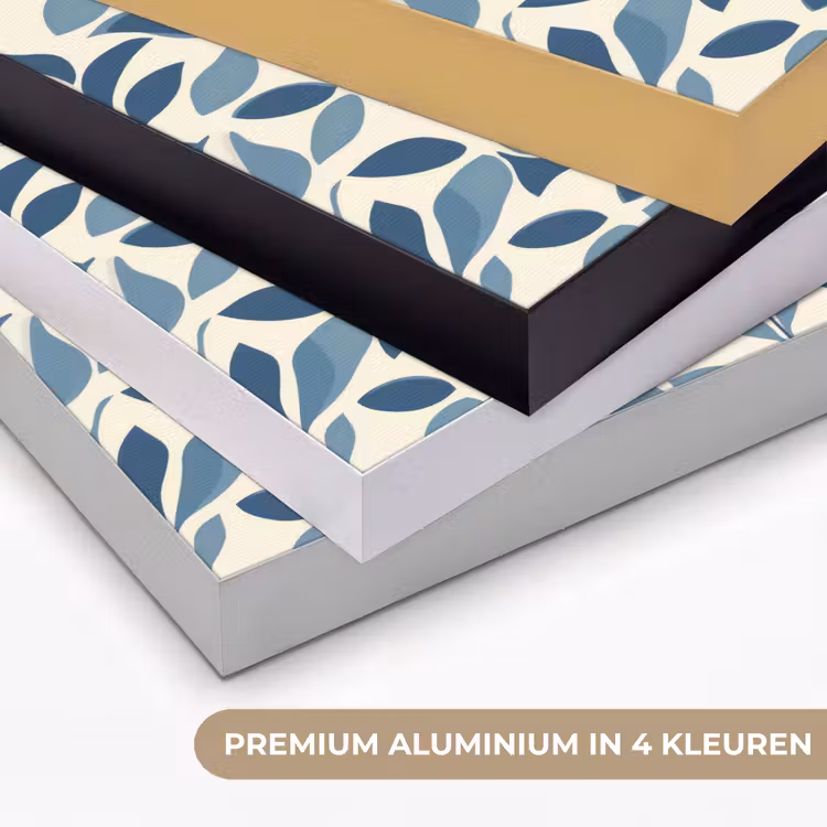 Art Frame - Flora - Modern - Blauw — 2