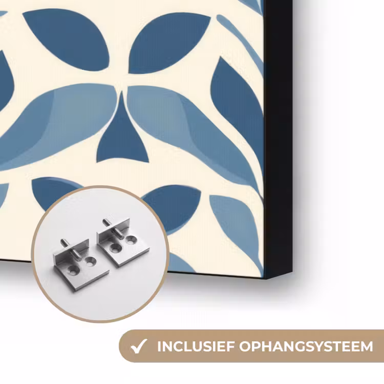 Art Frame - Flora - Modern - Blauw — 6