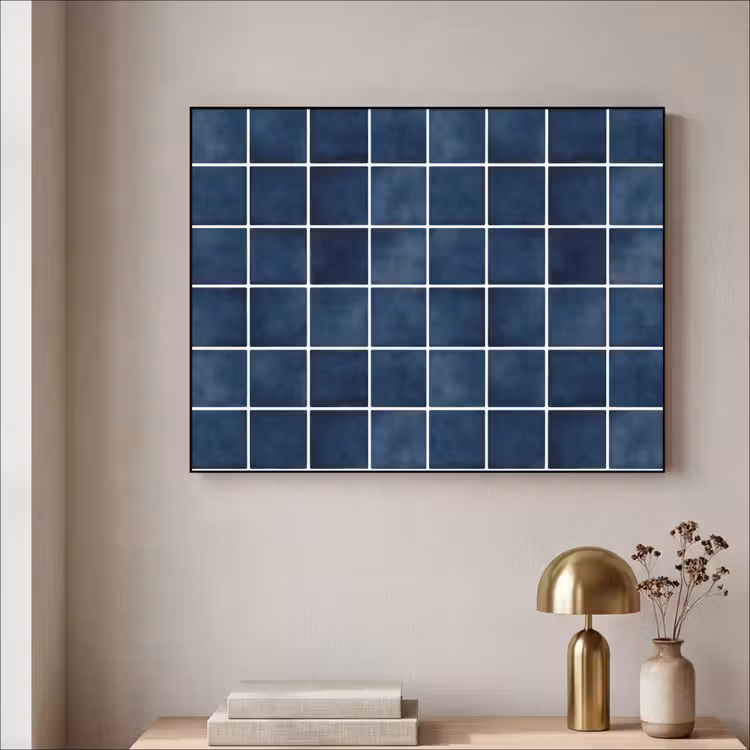 Art Frame - Tegel - Modern - Blauw — 5
